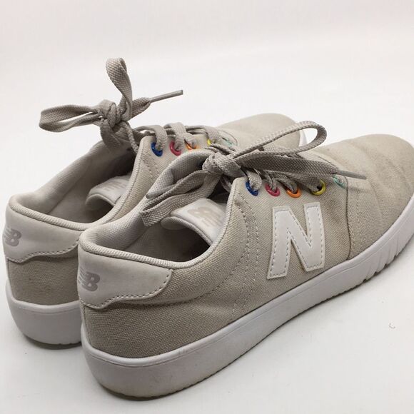 New Balance x Isaac Mizrahi Live Lightweight Tan Canvas Sneakers Women’s 6 1/2 M - Picture 14 of 16